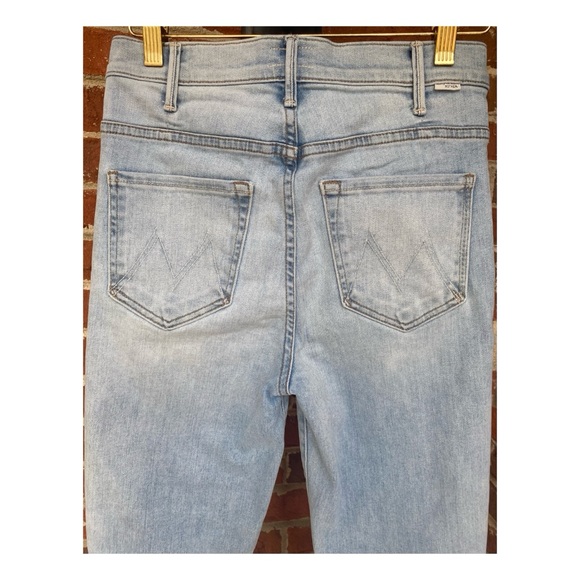 NWOT Anthropologie MOTHER The Hustler Ankle Fray In When In Rome  Size 27 - Picture 11 of 16